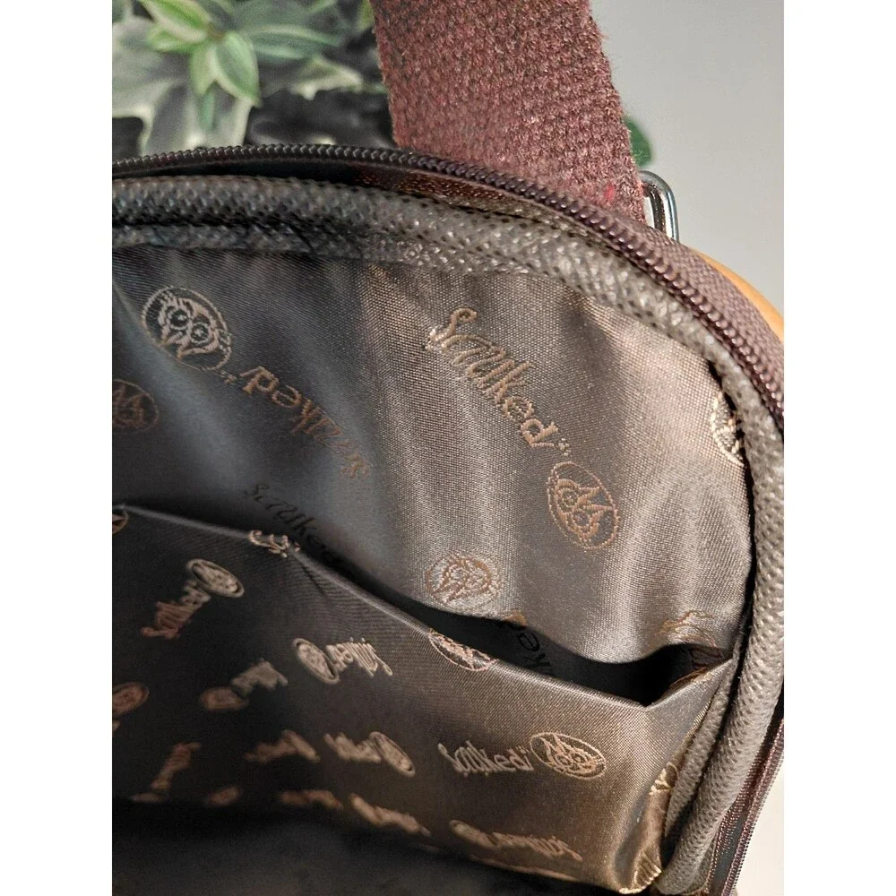 Charlie Chaplin Vegan Leather Backpack Excellent